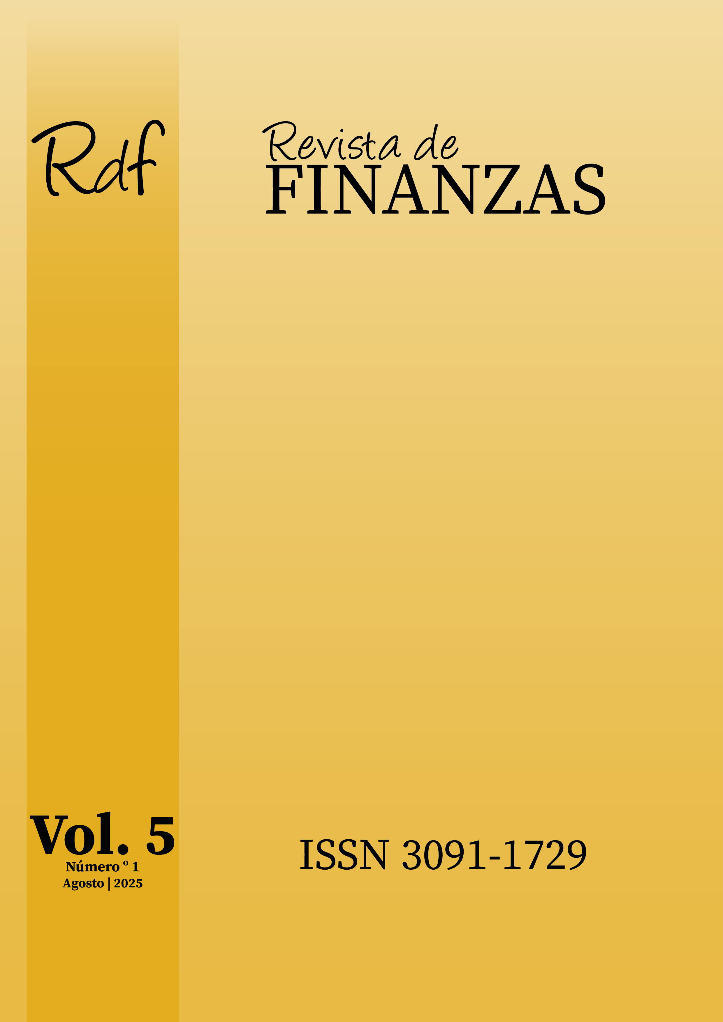Ver Vol. 5 Núm. 1 (2025): Finanzas